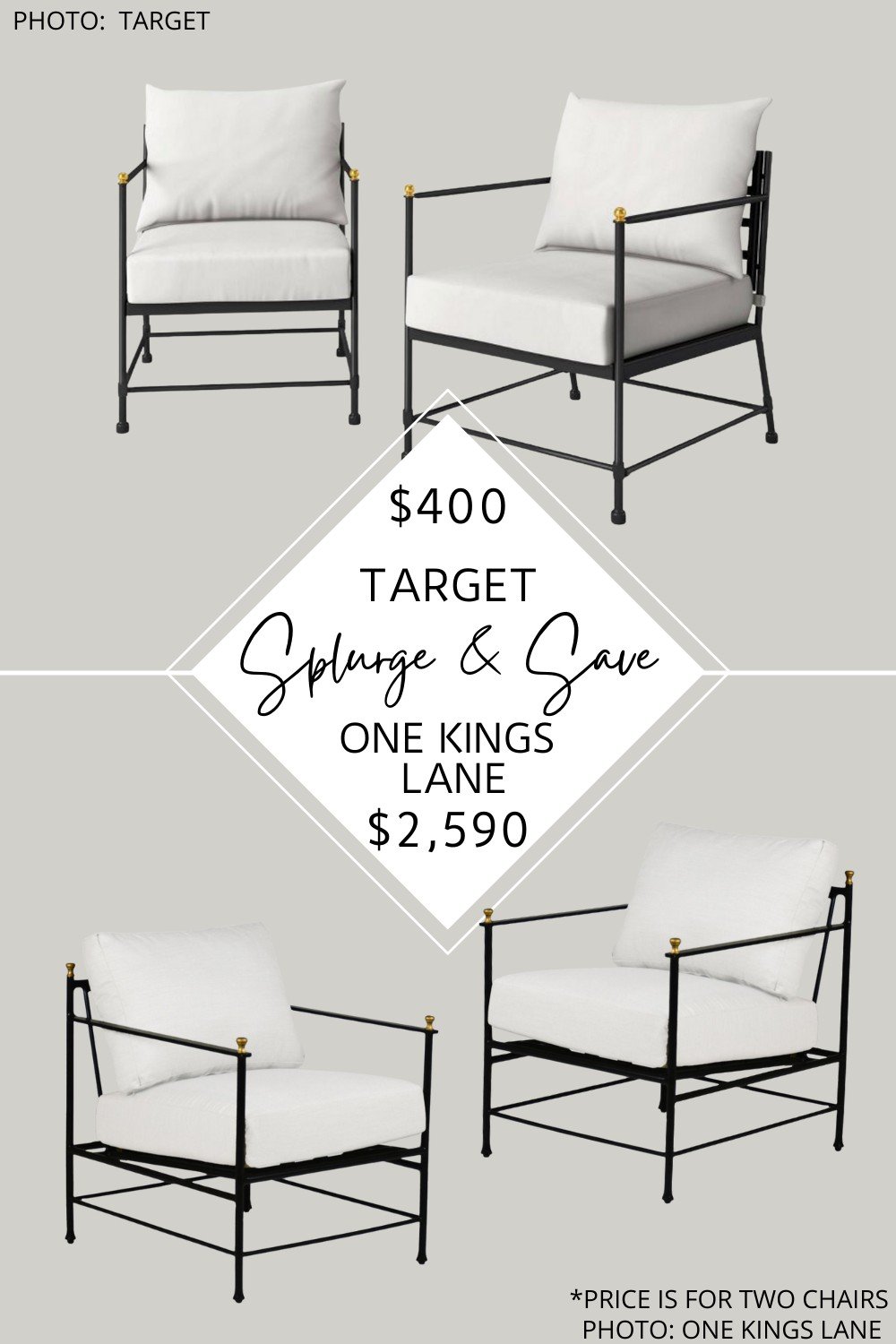 ONE KINGS LANE FRANCES PATIO SET DUPE KENDRA FOUND IT